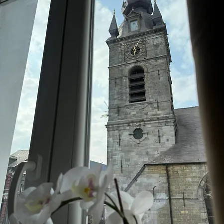 Апартаменты Bright In The Heart Of Chimay, 40 M² With View Шиме